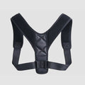 Black posture corrector brace