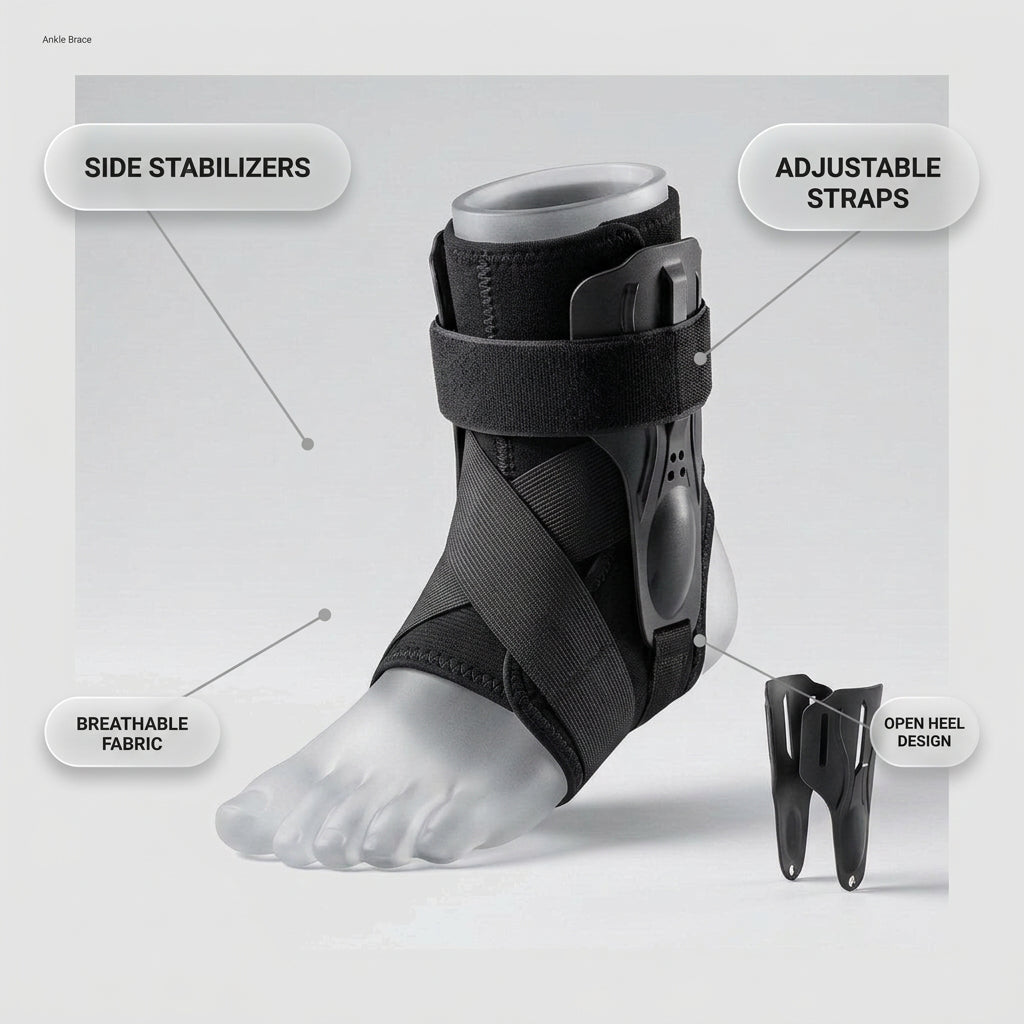 Ankle Brace features