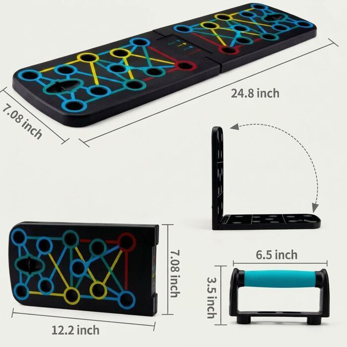 Push Up Board dimensions