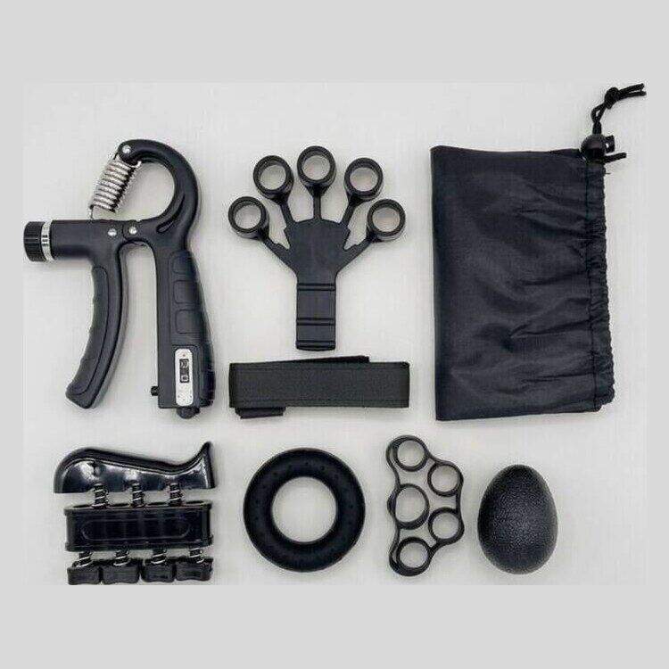 Adjustable Hand Gripper Set — all accessories